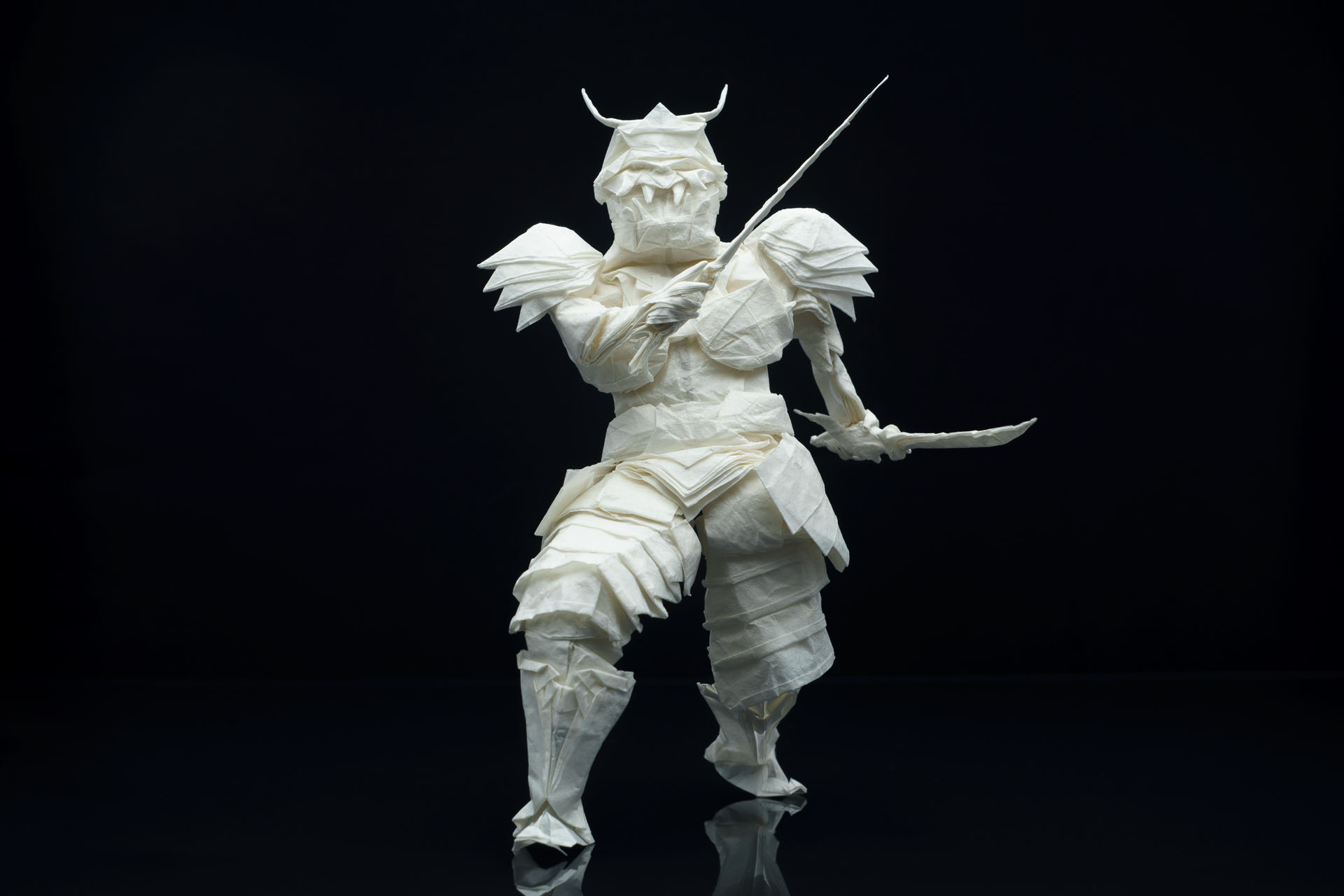 Juho Konkkola Samurai warrior origami