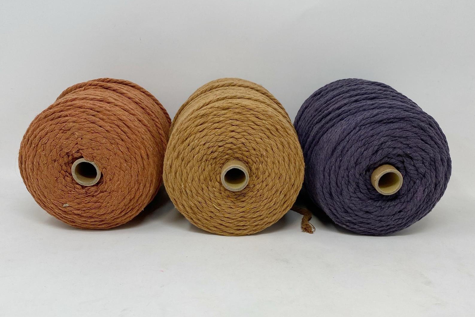 Recycled 4mm Three-Ply Macrame Cord