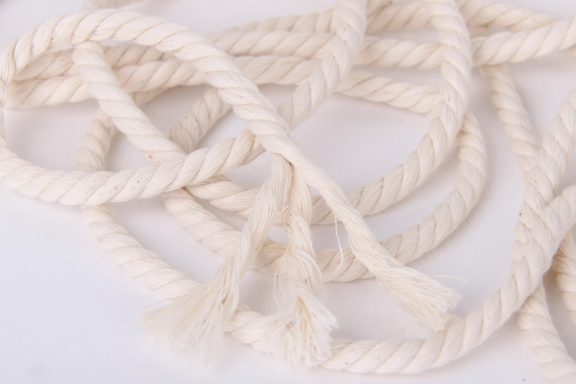 XKDOUS cotton macrame rope