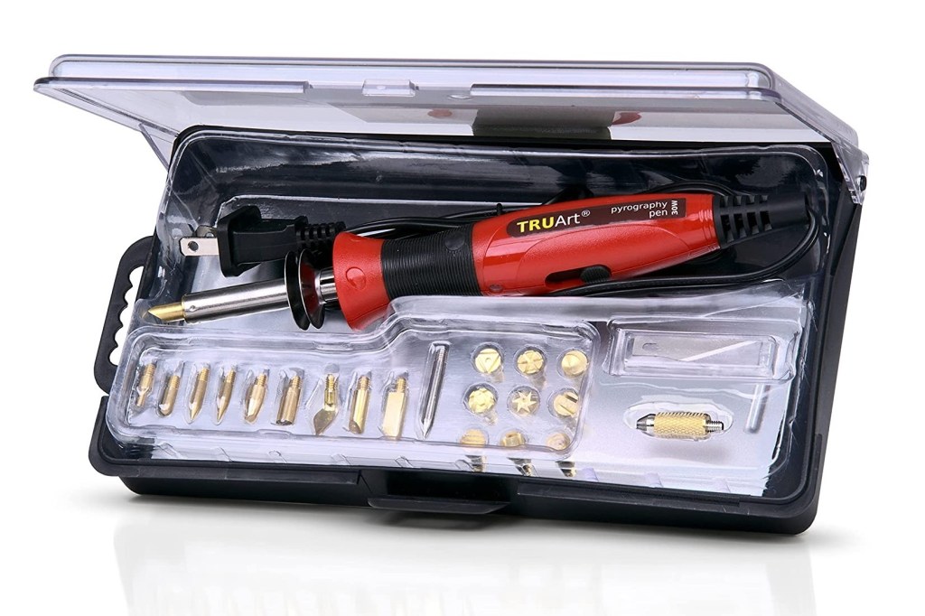 TRUArt Stage 1 wood and leather burning kit