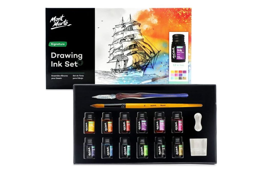 Mont Marte Drawing Ink Kit Signature 