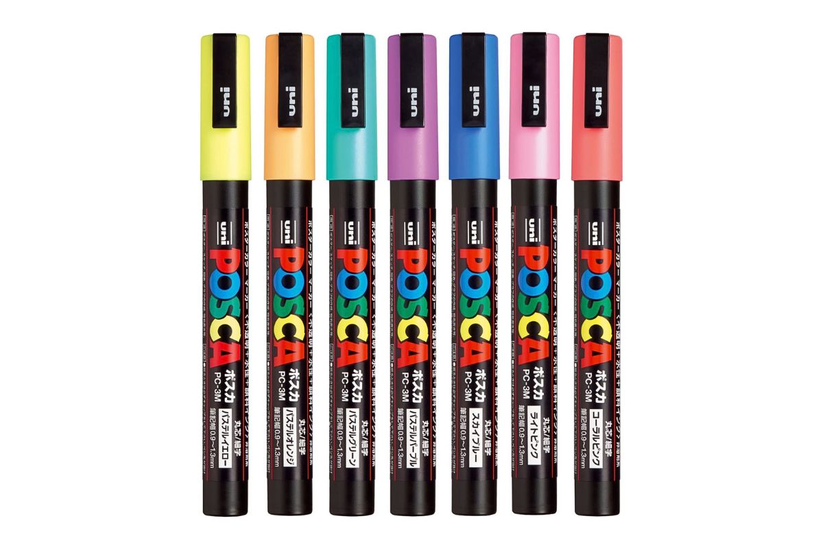 Uni Posca Paint Marker Pen Set