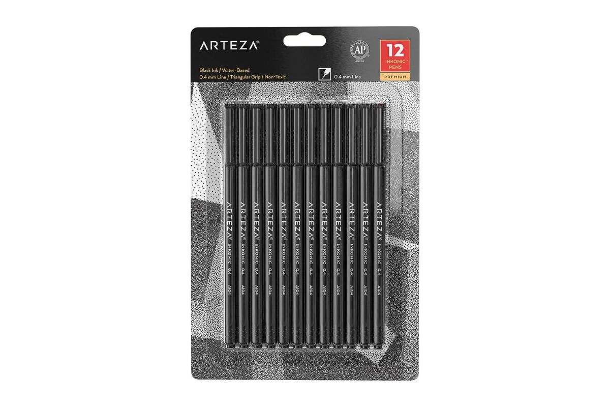 ARTEZA Inkonic Fineliner Pens