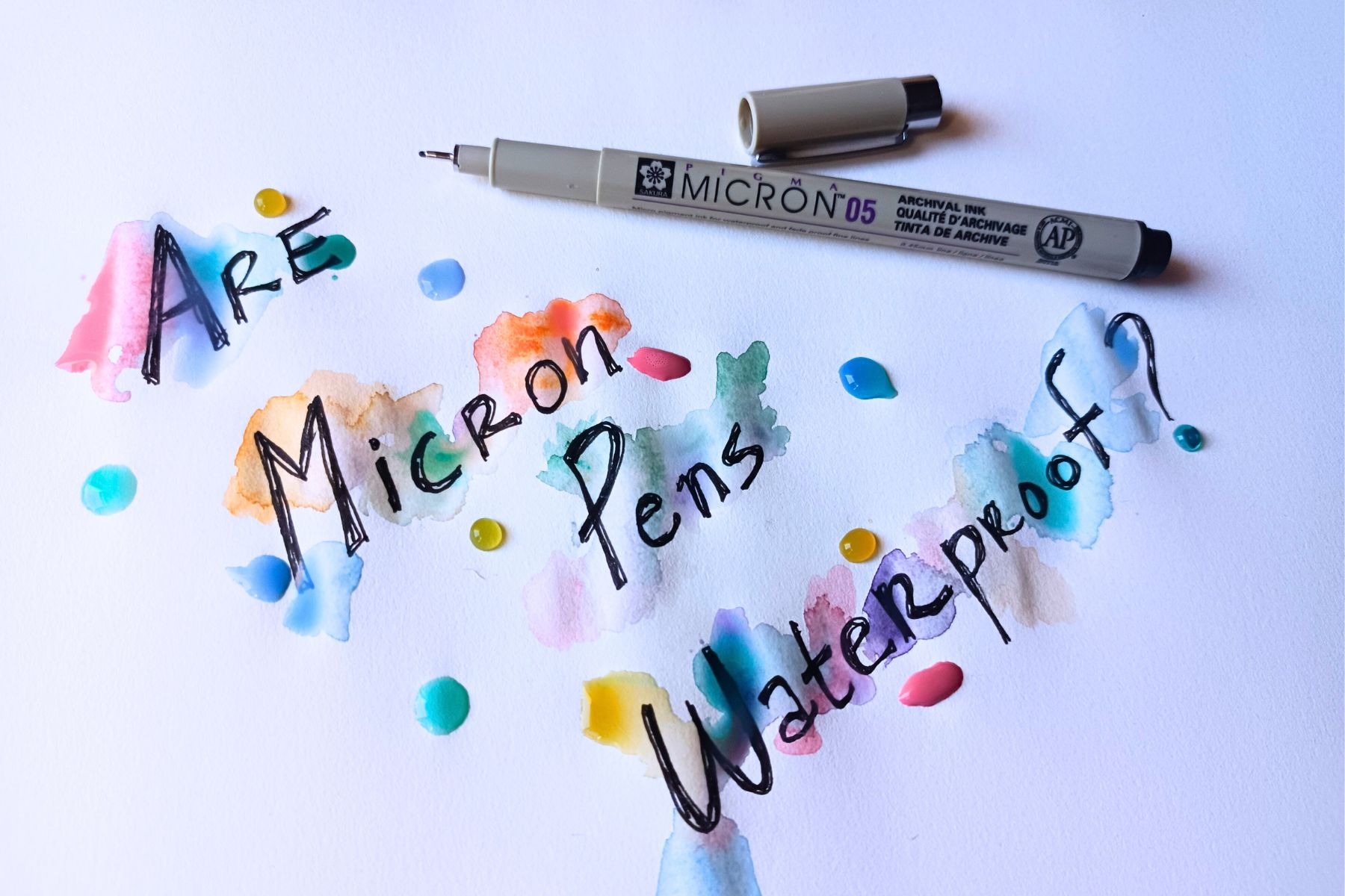 Are Micron pens waterproof? A quick guide to Micron pen ink
