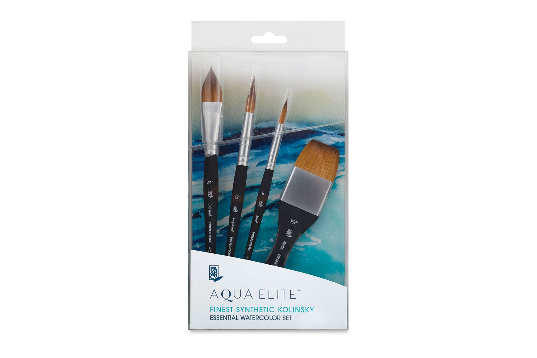 Princeton Aqua Elite Professional Watercolor Paint Brushes_best watercolor brushes